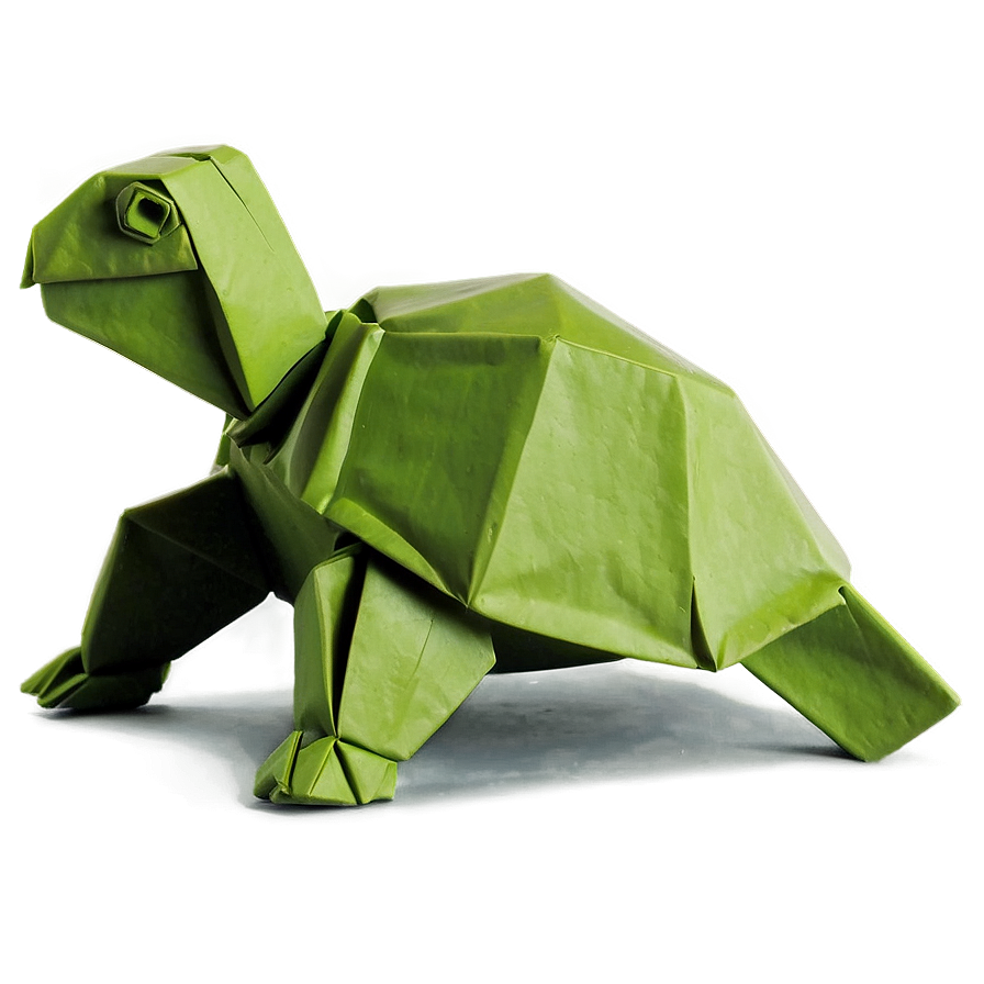 Origami Turtle Design Png Qxv99 PNG