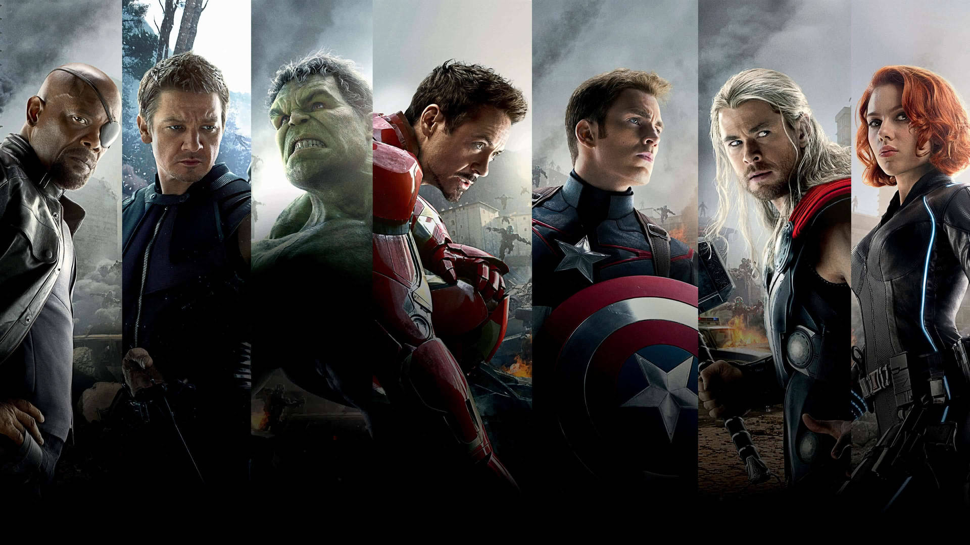 Marvel 4K iPhone Wallpaper af original Avengers Wallpaper