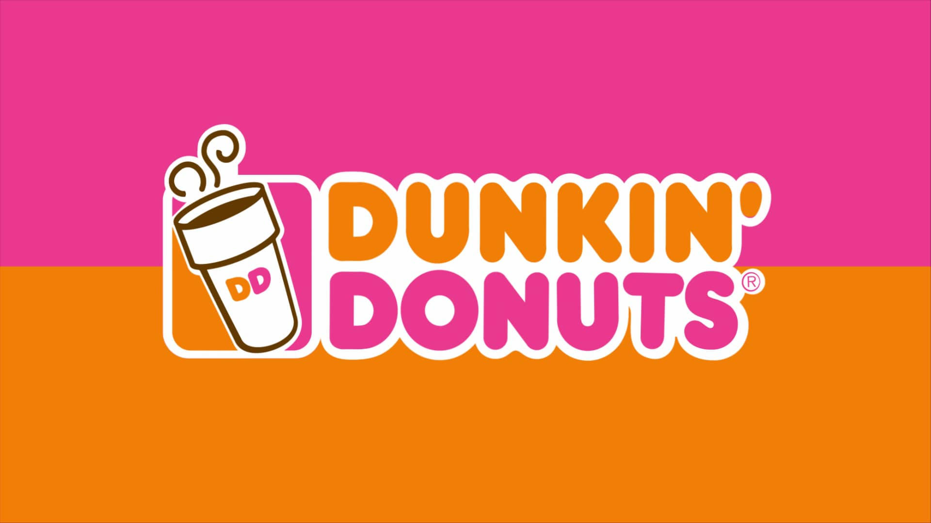 Original Dunkin Donuts Logo Wallpaper