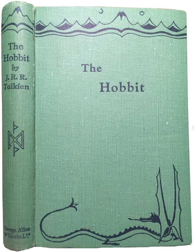 Original The Hobbit Book Cover PNG