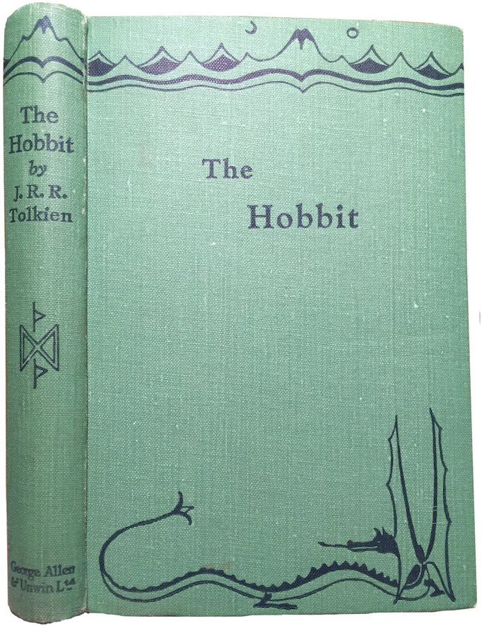 Download Original The Hobbit Book Cover | Wallpapers.com