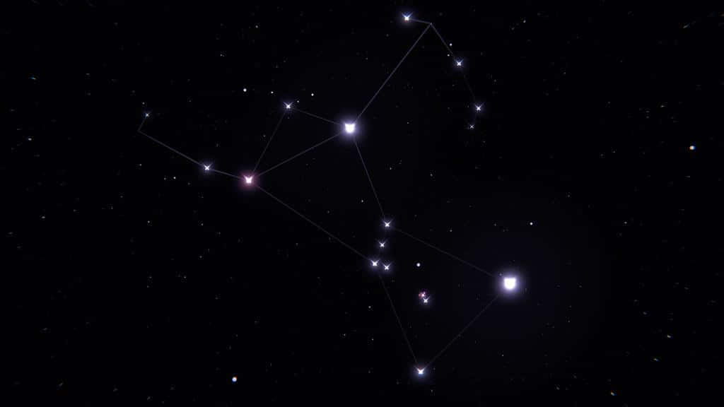 Orion Visible Outline Wallpaper