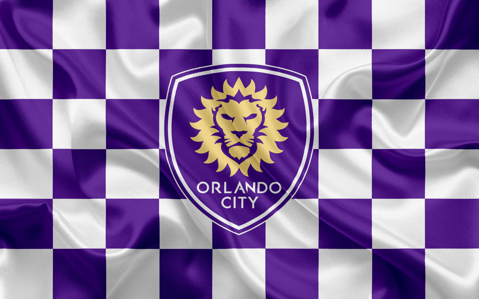 Orlando City Stunning Soccer Logo Wallpaper