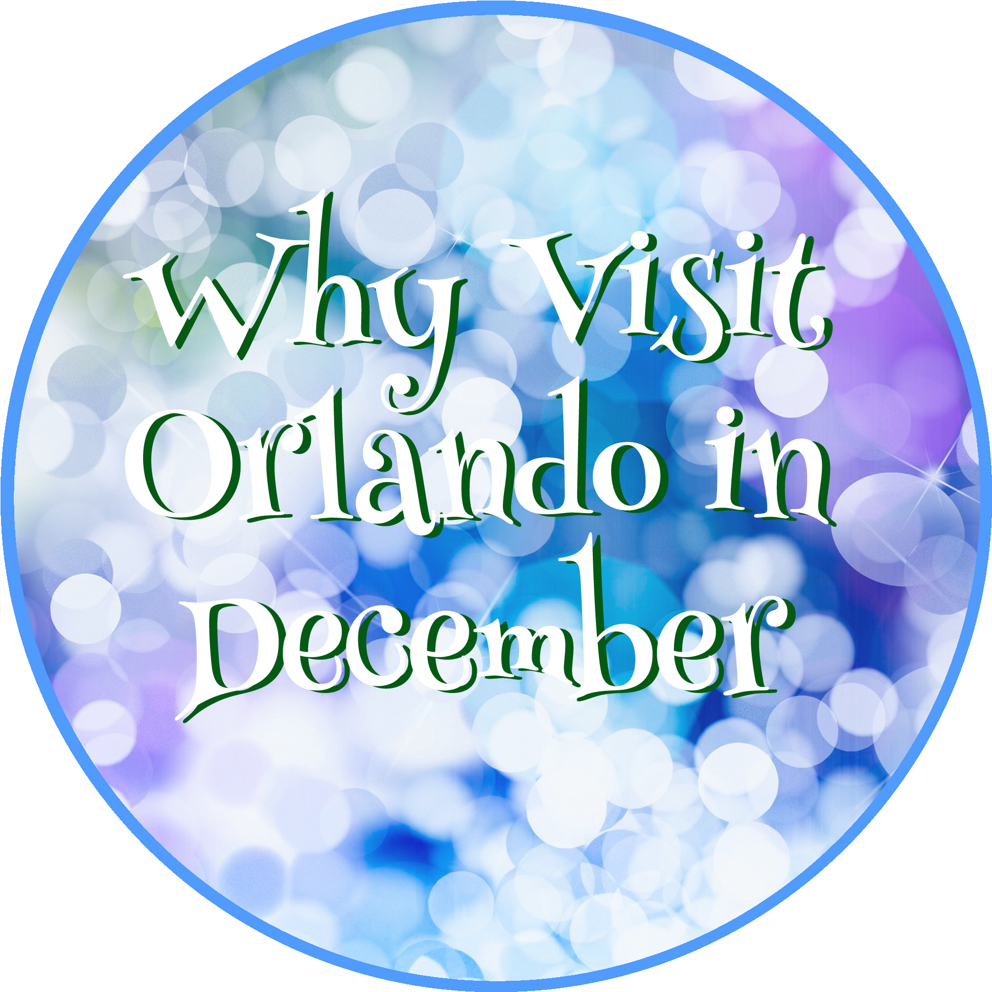 Orlando December Visit Promotion PNG