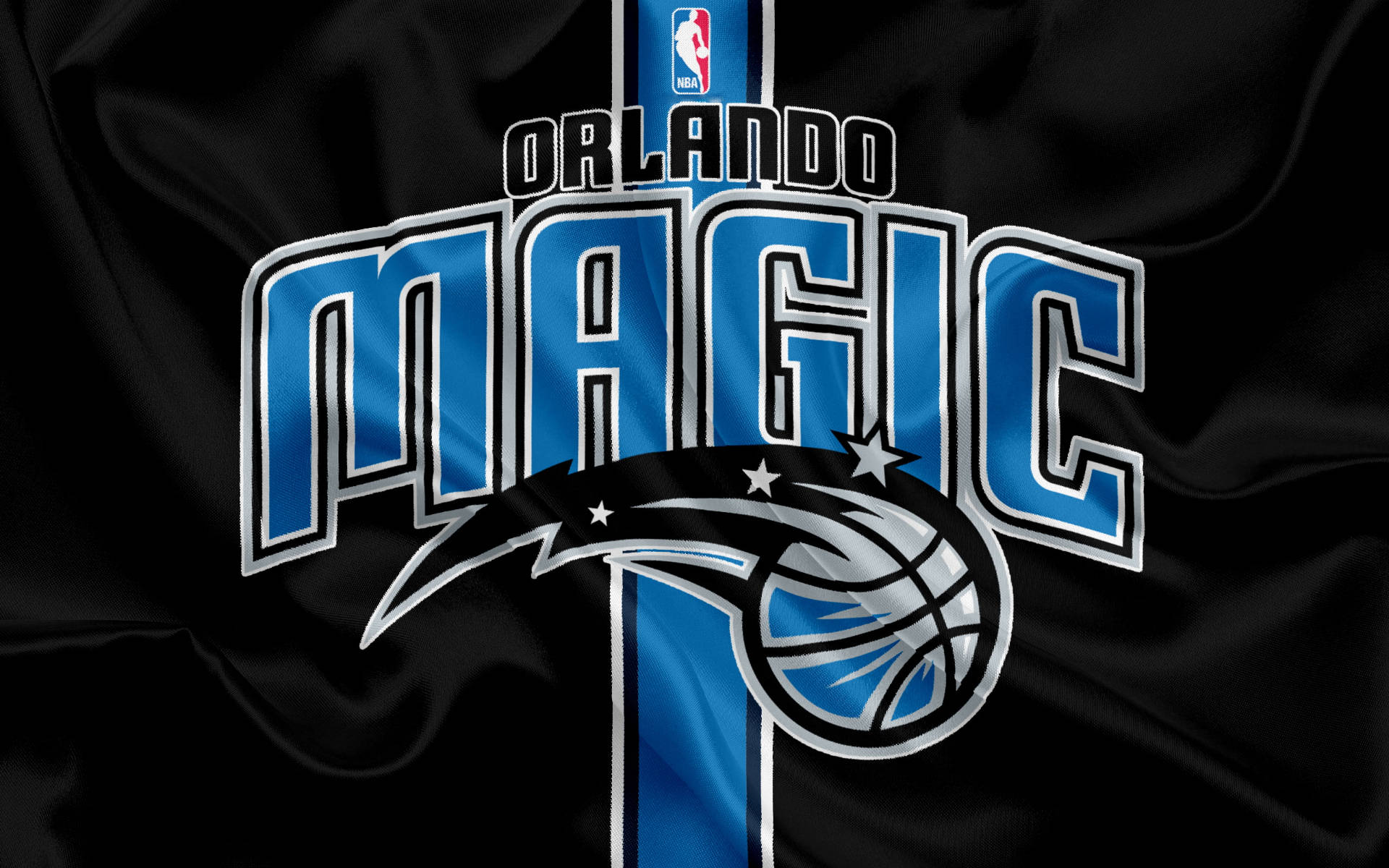 Orlando Magic Emblem In Black Wallpaper