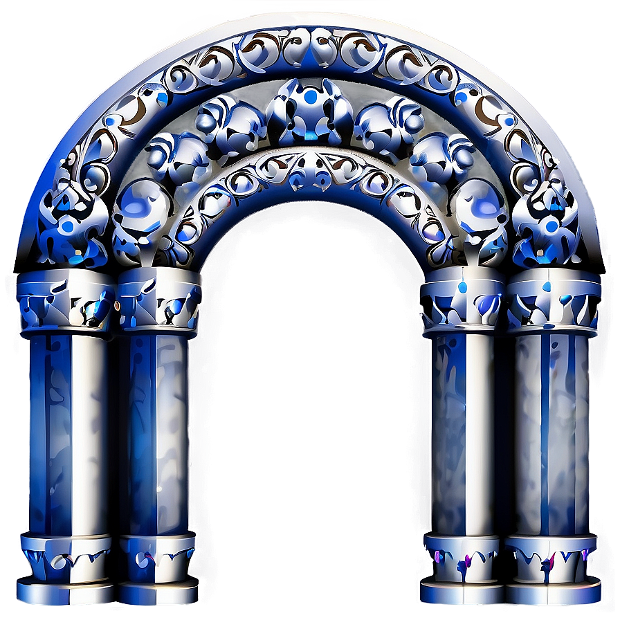 Ornamental Arch Design Png Wjl PNG