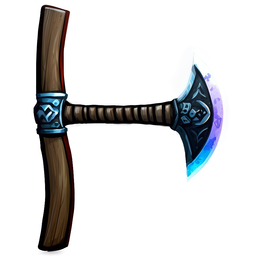Ornamental Axe Setup Png 05252024 PNG