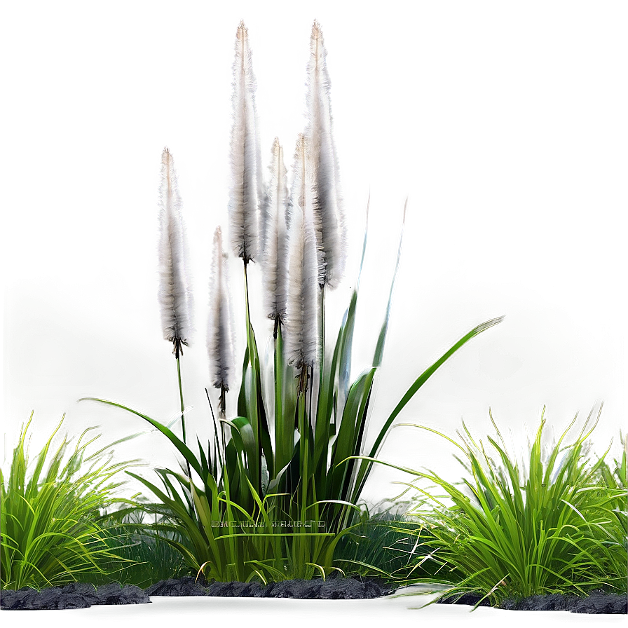 Ornamental Grass Border Png 06212024 PNG