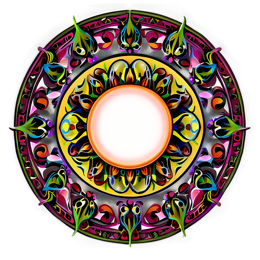 Ornamental Mandala Pattern Png 06112024 PNG