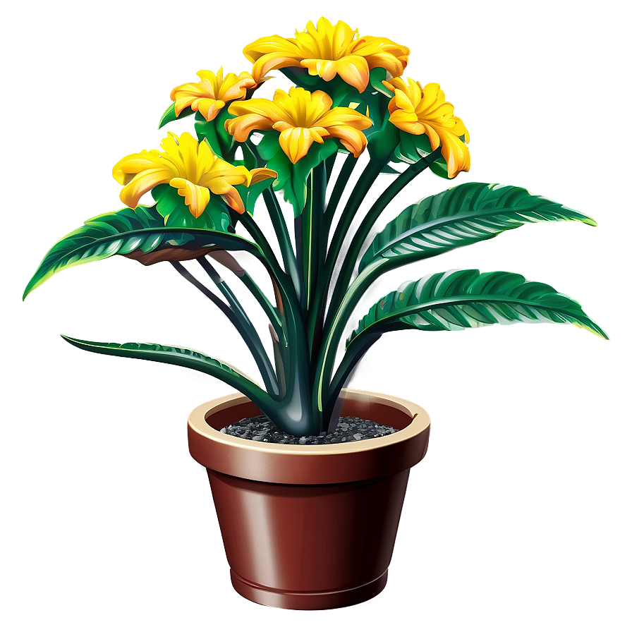 Ornamental Plant Png Fqf50 PNG