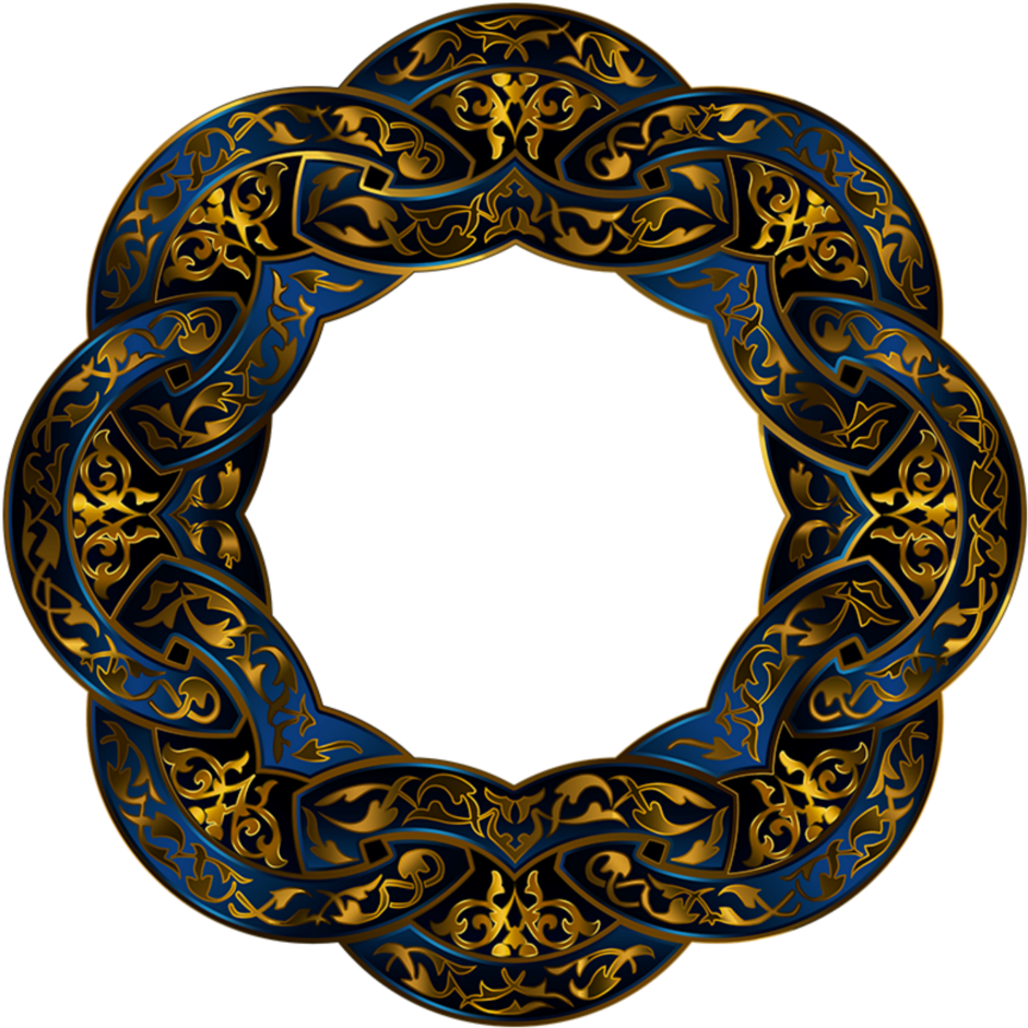 Ornate Celtic Knot Design PNG