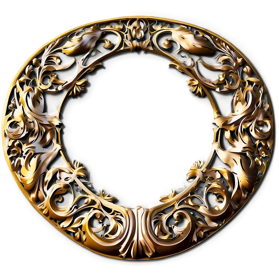 Ornate Circle Frame Png Ugx47 PNG