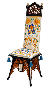 Ornate Embroidered Chair.jpg PNG