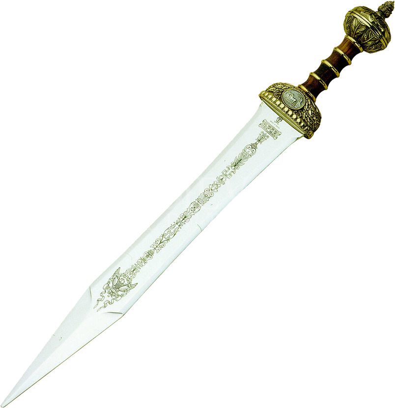 Ornate Medieval Dagger PNG