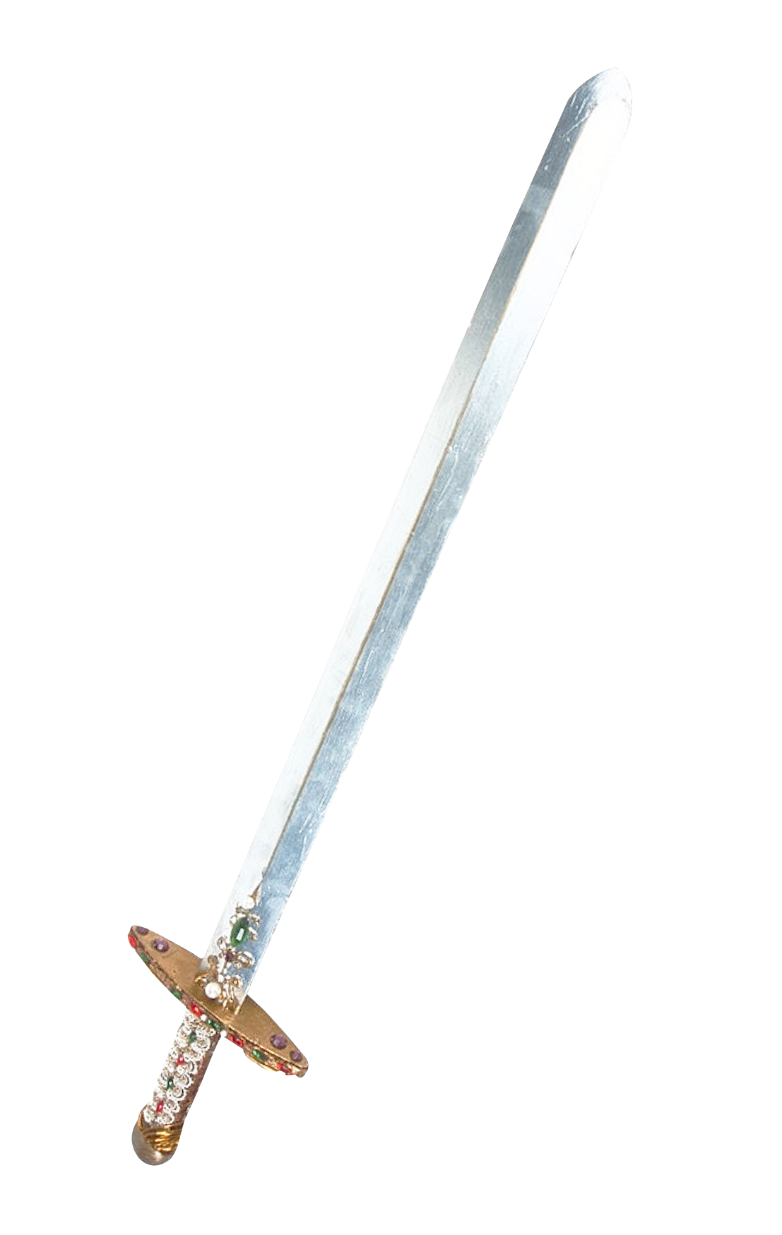 Ornate Medieval Sword Isolated PNG