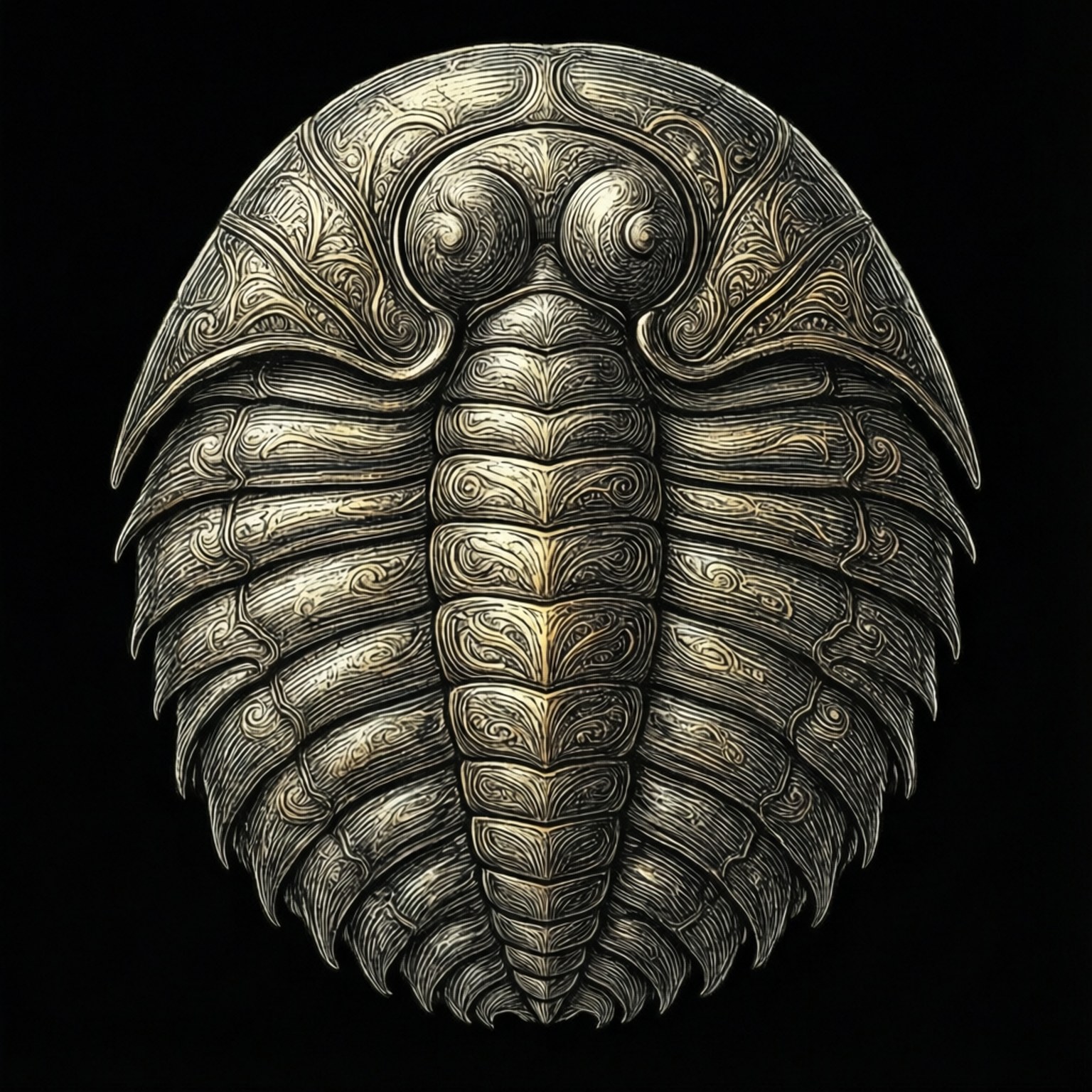 Ornate Shell Papéis de Parede