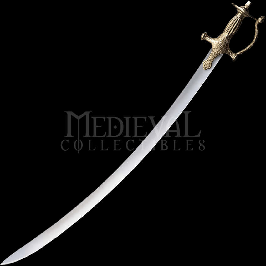 Ornate Talwar Sword Image PNG