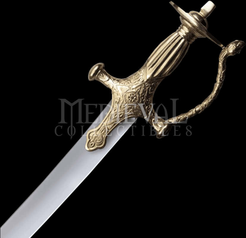 Ornate Talwar Sword Image PNG