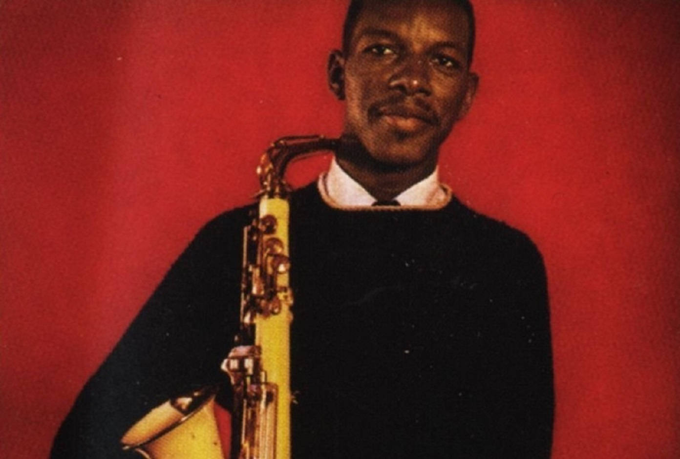 Ornette Coleman Photograph In Red Wallpaper