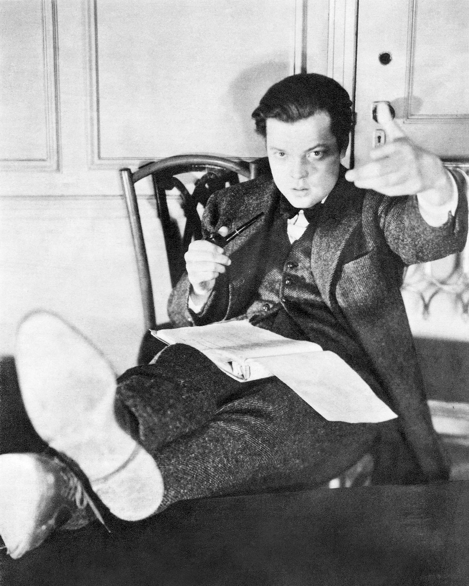 Orson Welles til Amerikas mest interessante mennesker papir Wallpaper
