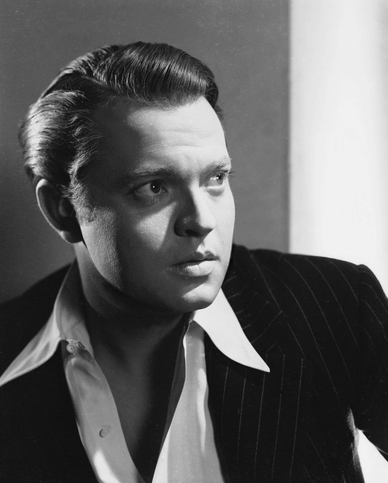 Orson Welles Handsome Vintage Portrait Wallpaper