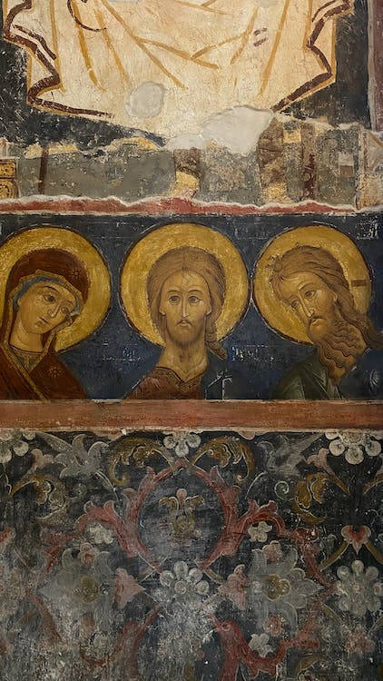 Orthodox Saints Famous Painting Background