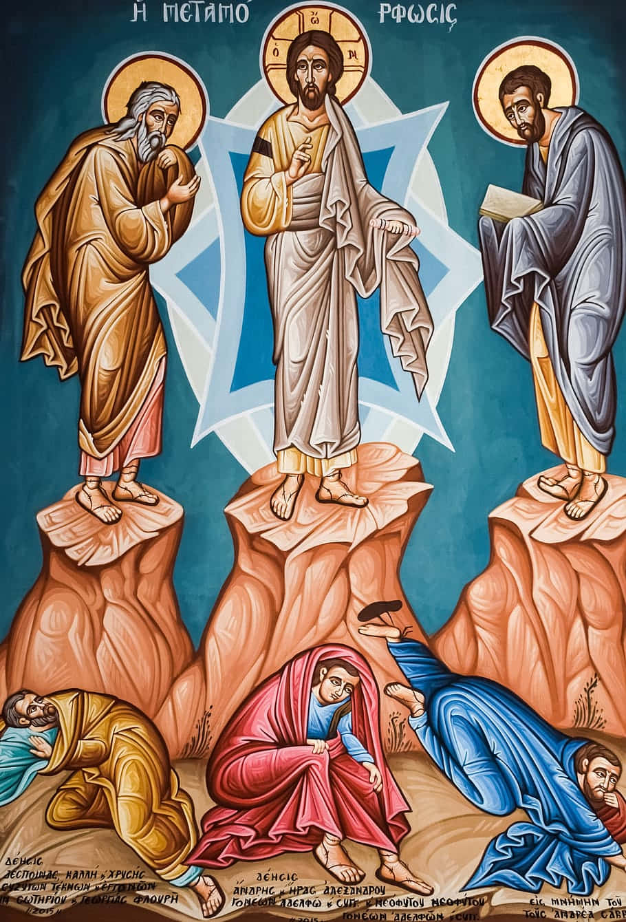 Orthodox Transfiguration Icon Wallpaper