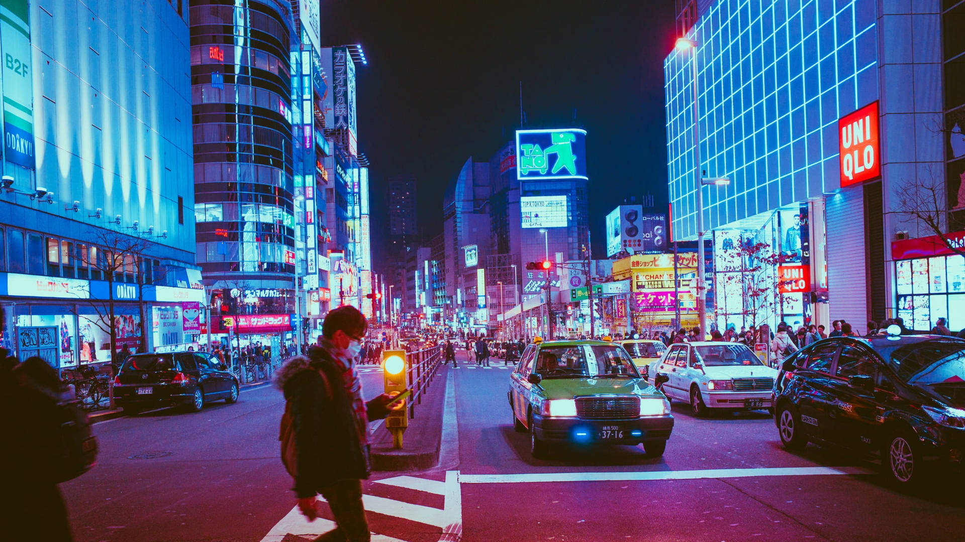 Osaka Japan At Night
