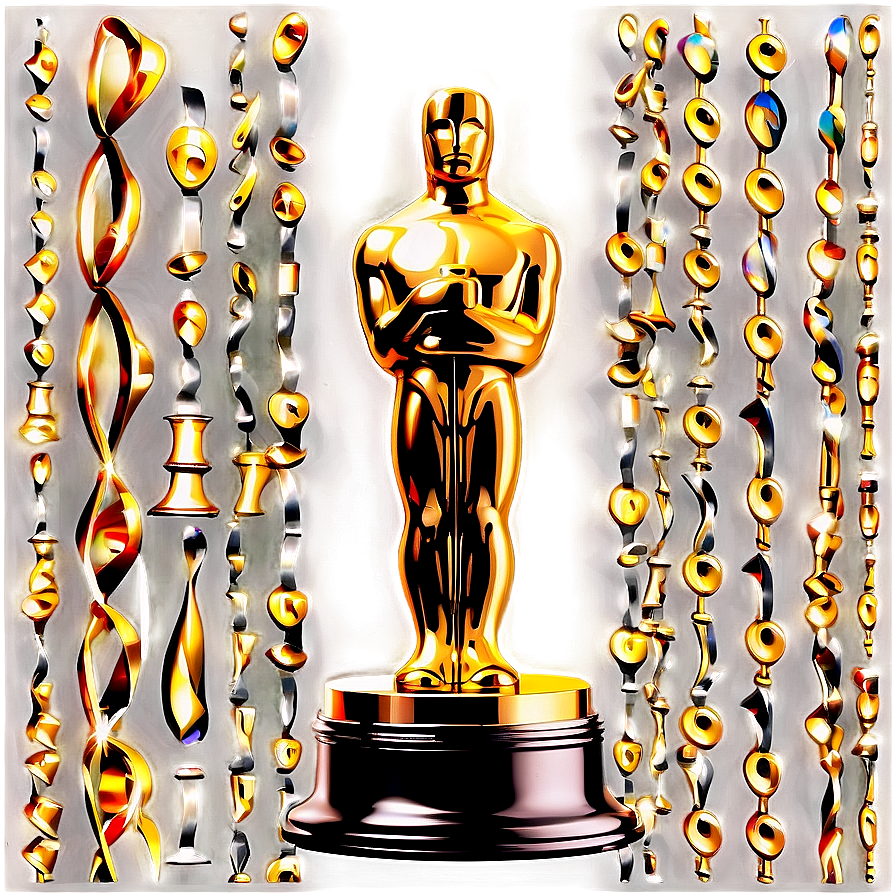 Oscar Award Backdrop Png 06202024 PNG