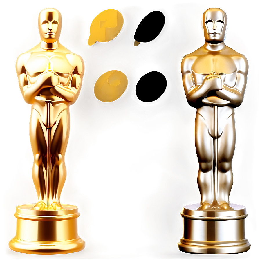 Oscar Award In Hand Png 65 PNG