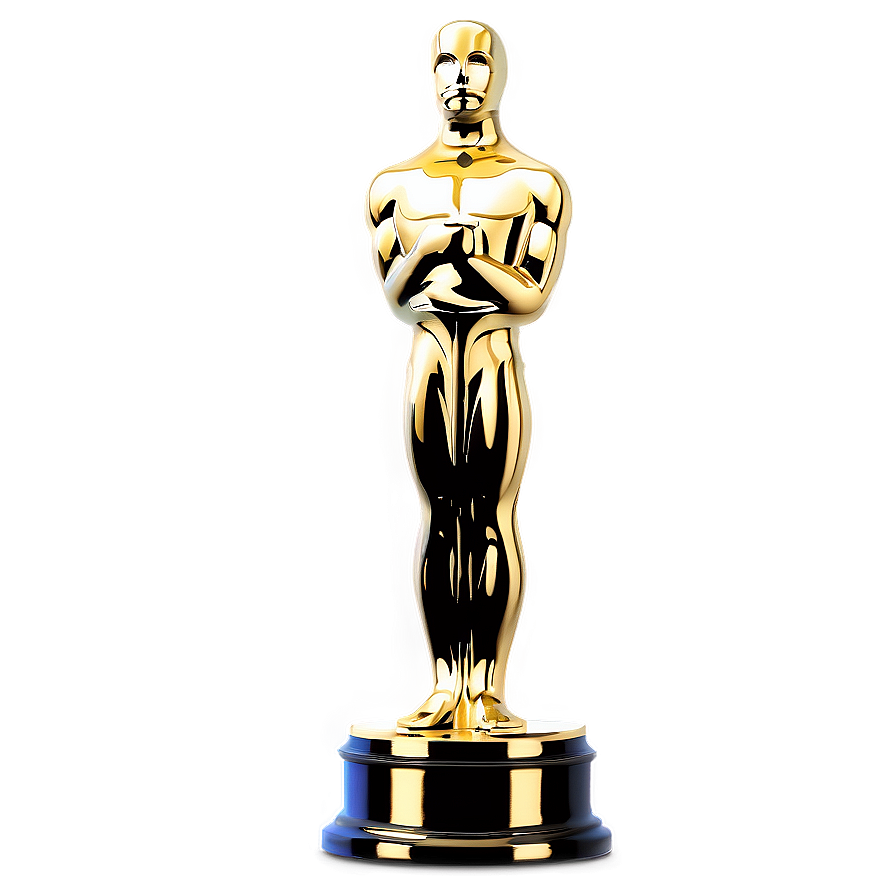 Oscar Award On Pedestal Png Dqd PNG