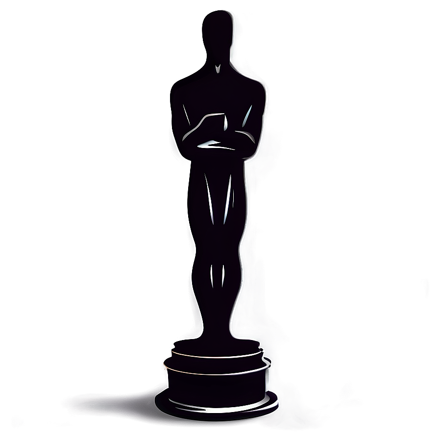 Oscar Award Silhouette Png Mbo PNG