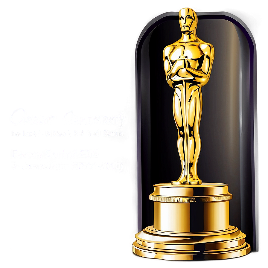 Oscar Ceremony Invitation Png 29 PNG