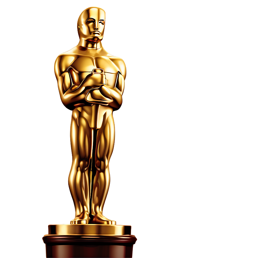 Oscar Statue Outline Png Cdl45 PNG