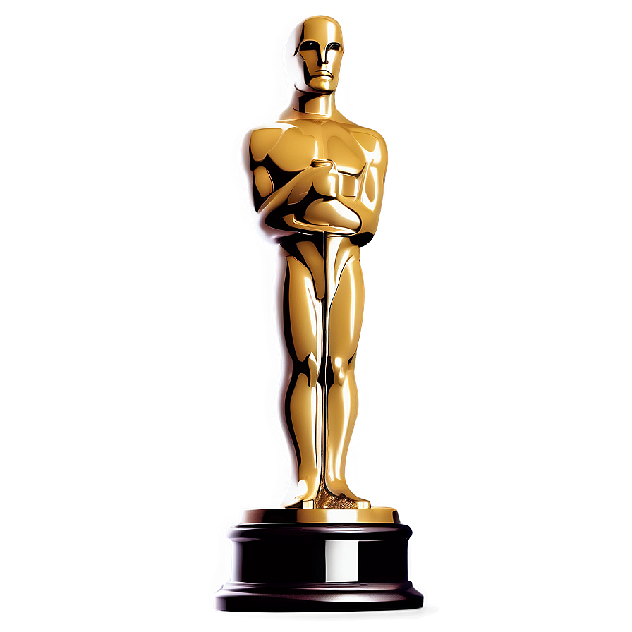 Oscar Statue Outline Png Tlg PNG