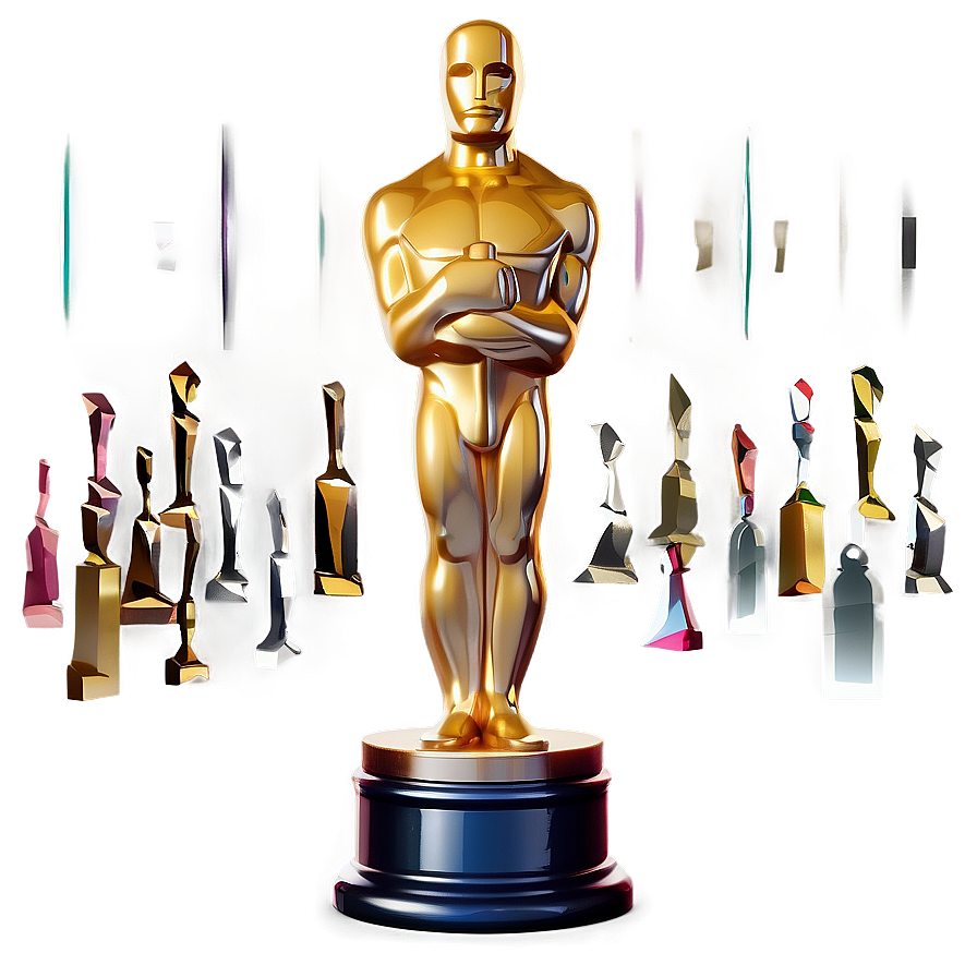 Oscar Statue Png 06202024 PNG