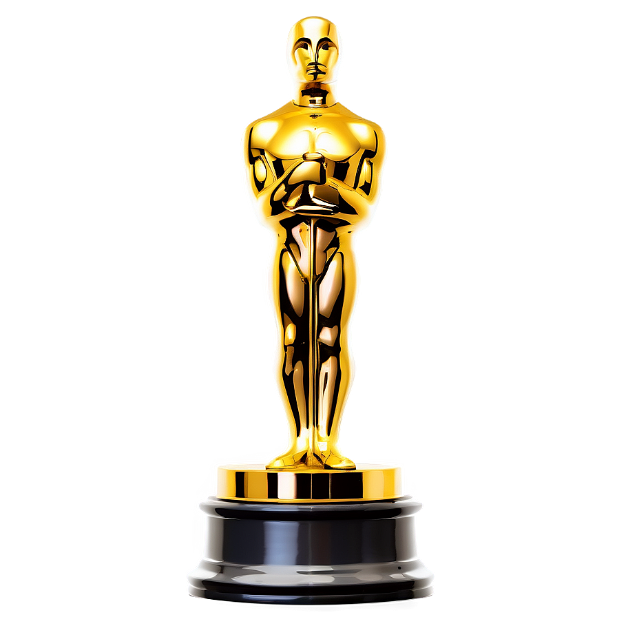 Oscar Statue Spotlight Png Yrl82 PNG