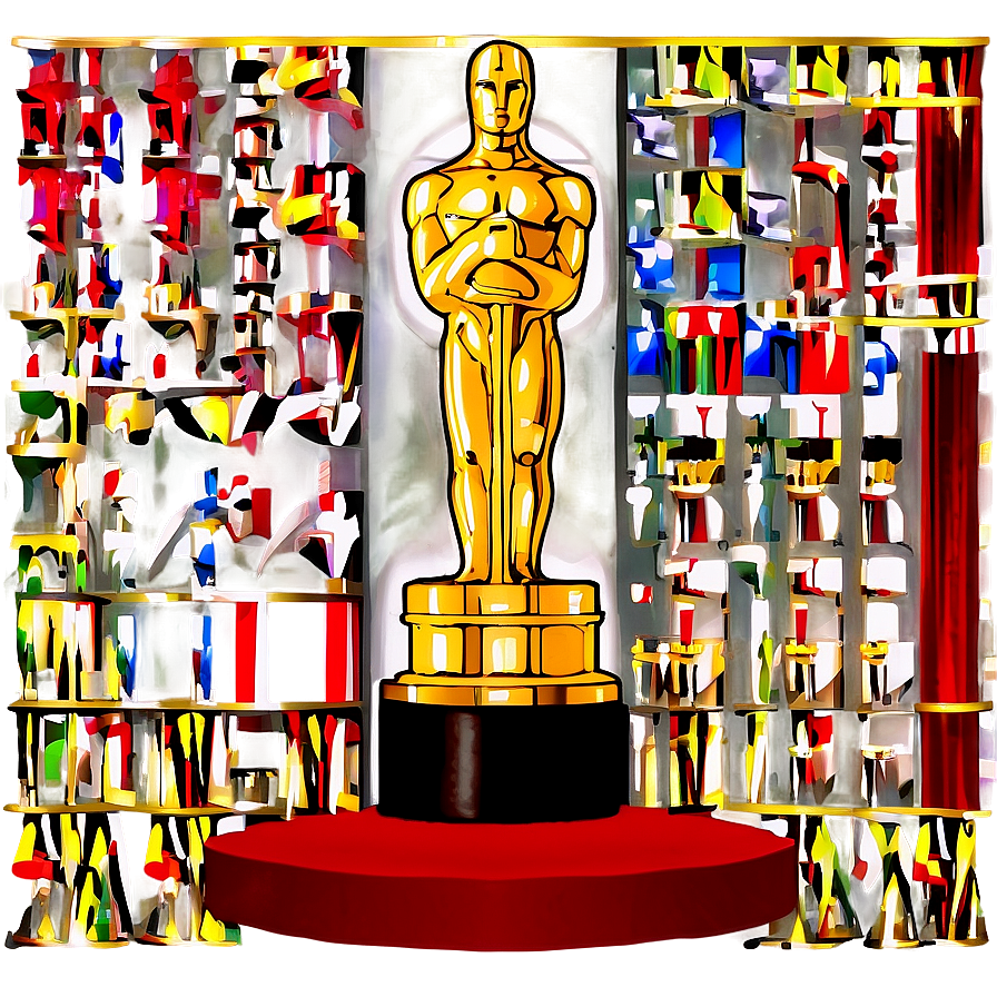 Oscar Winner's Stage Png Txi PNG