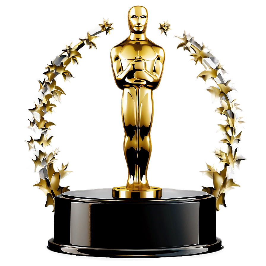 Oscar Winner Trophy Png 06202024 PNG