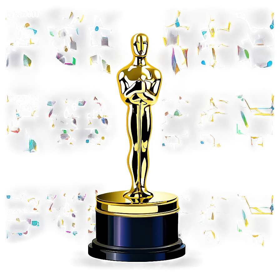 Oscar Winner Trophy Png 06202024 PNG