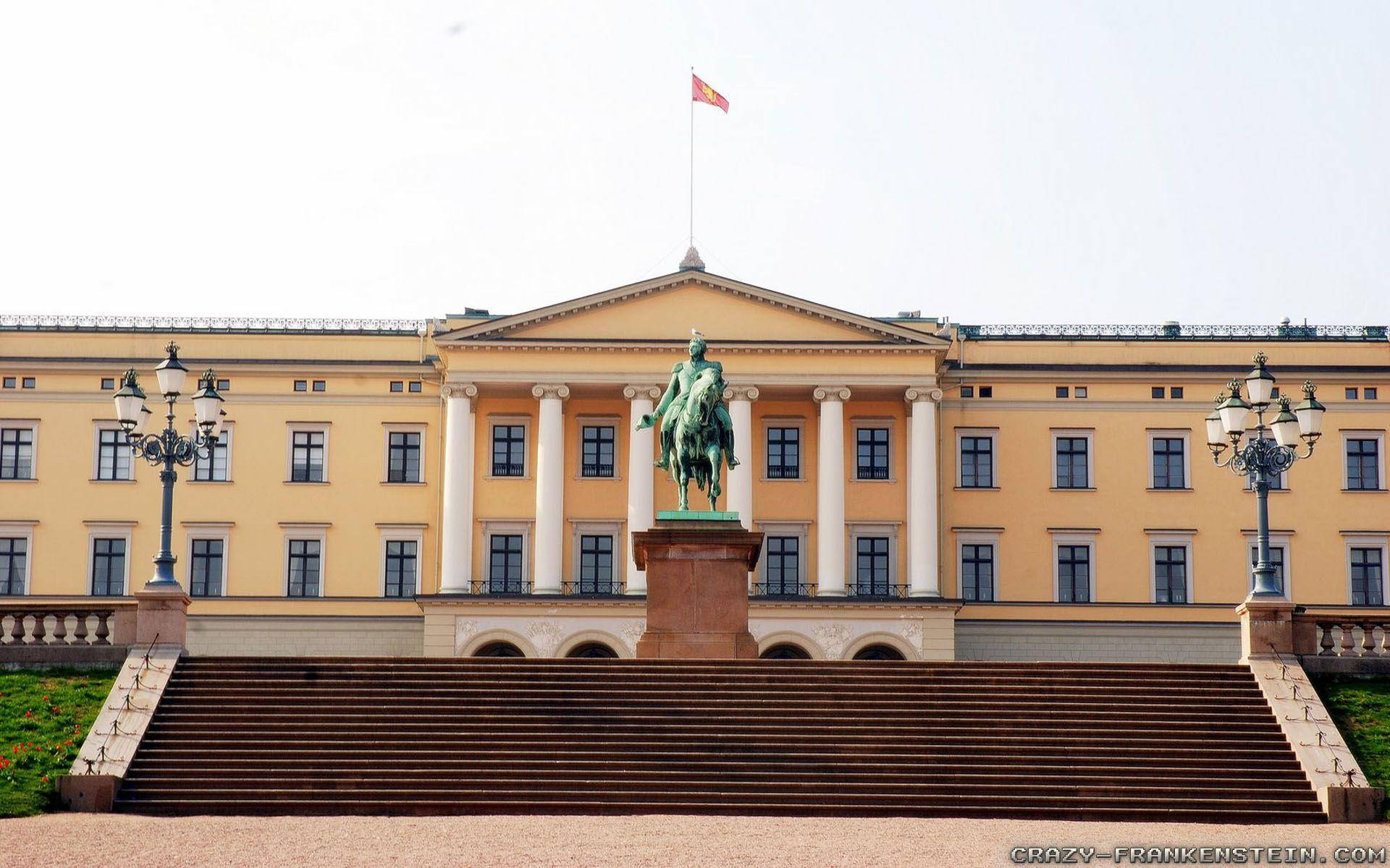 Oslo The Royal Palace Wallpaper