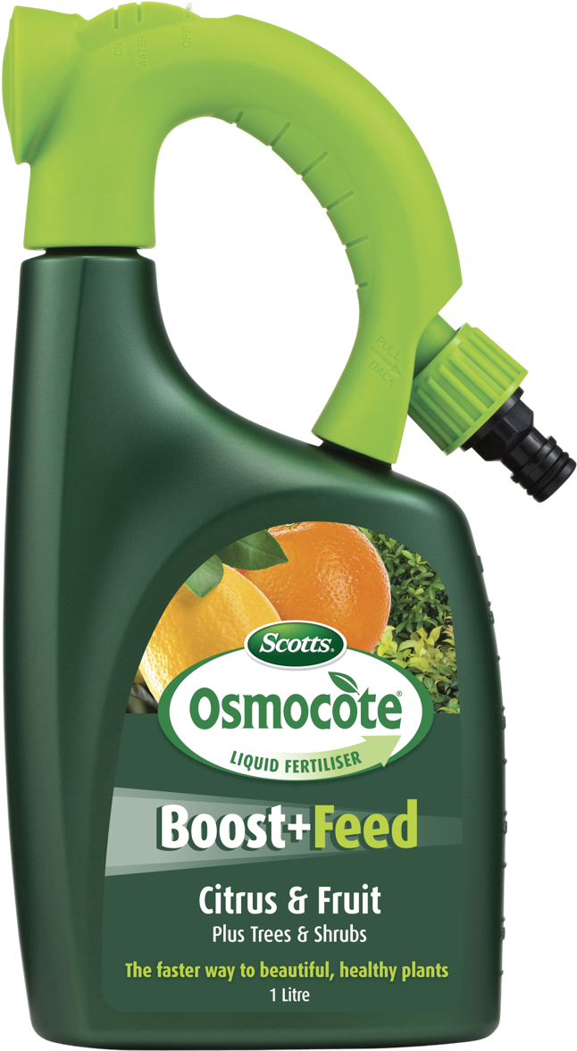Osmocote Citrus Fruit Liquid Fertilizer Bottle PNG