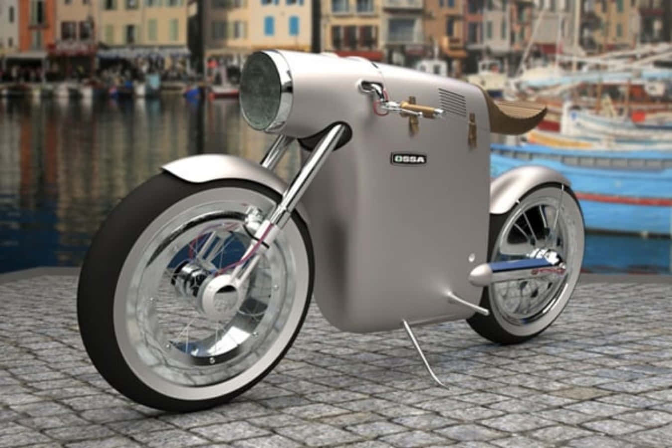 Ossa Motorcycle Concept By Harbor Wallpaper