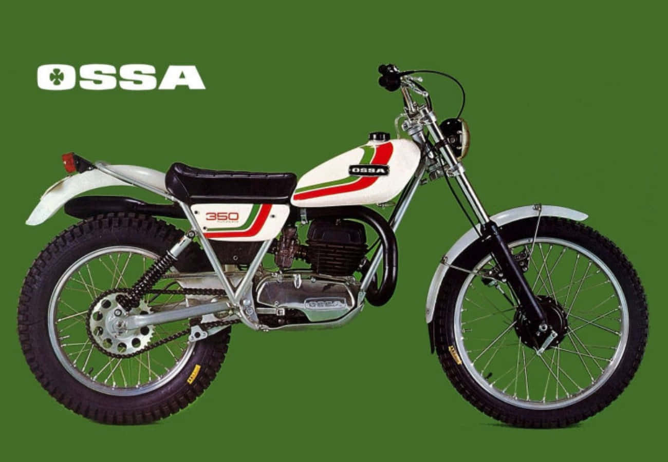 Ossa350 Vintage Motorcycle Wallpaper