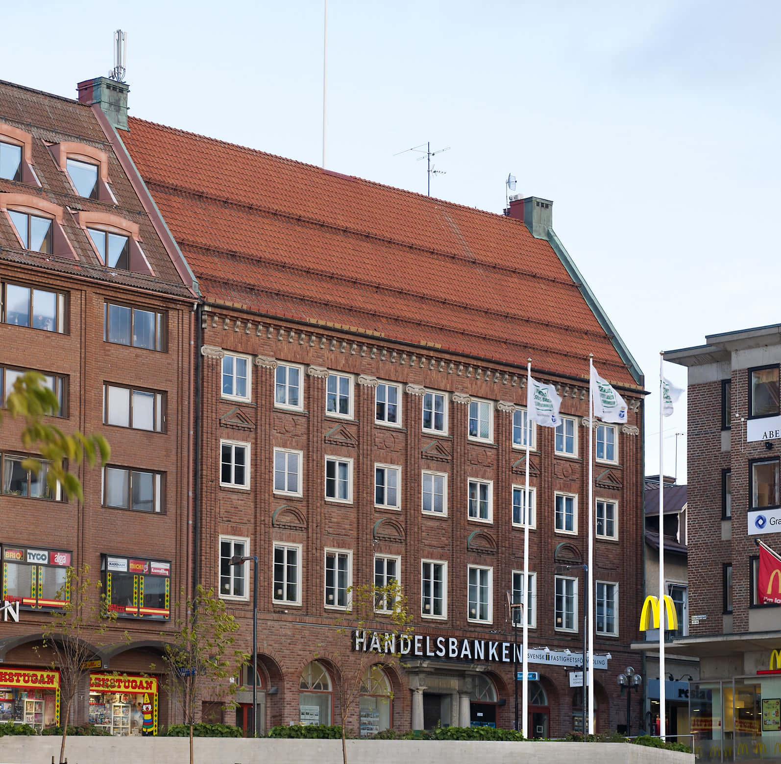 Ostersund City Center Building Wallpaper