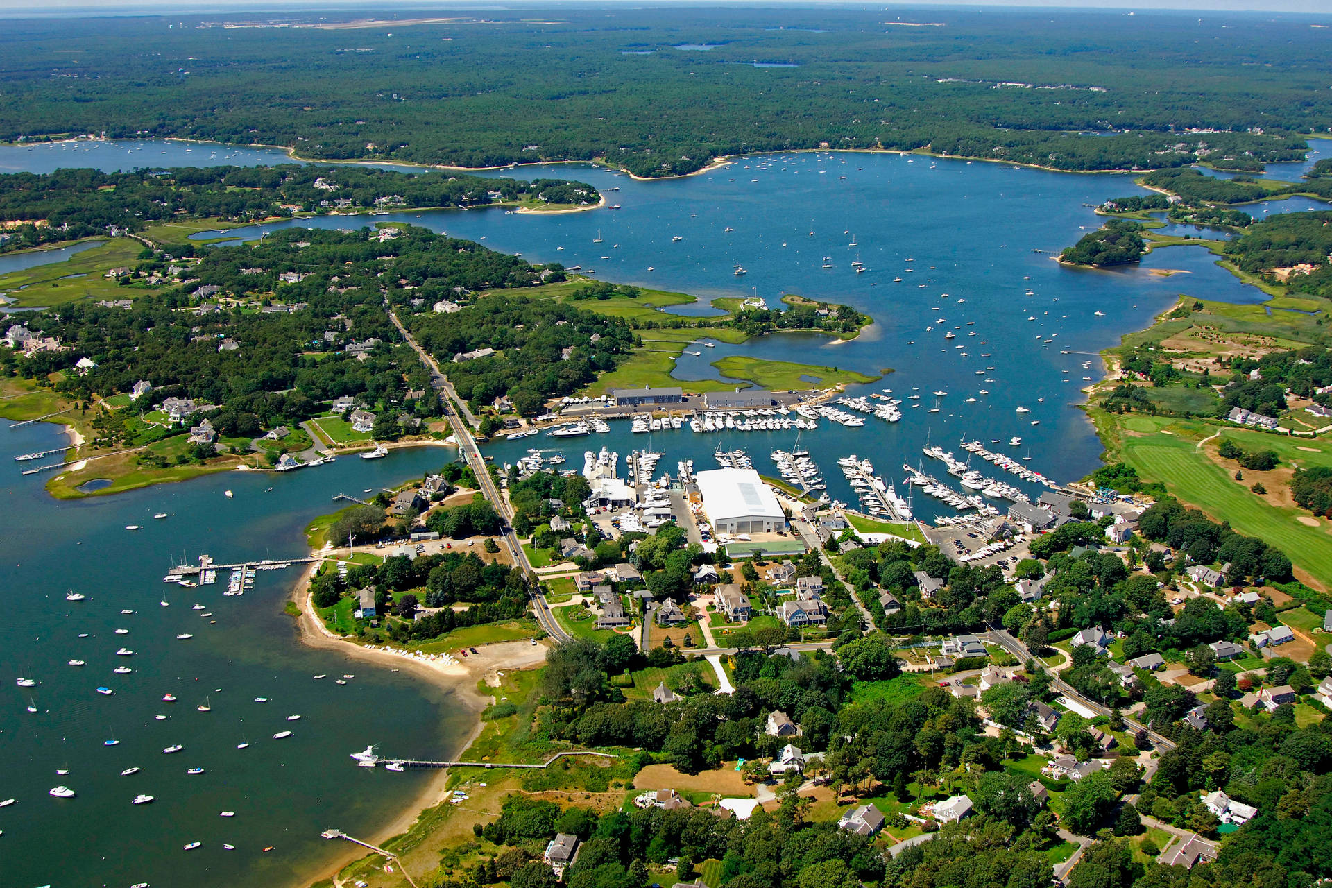 Osterville Harbor Massachusetts