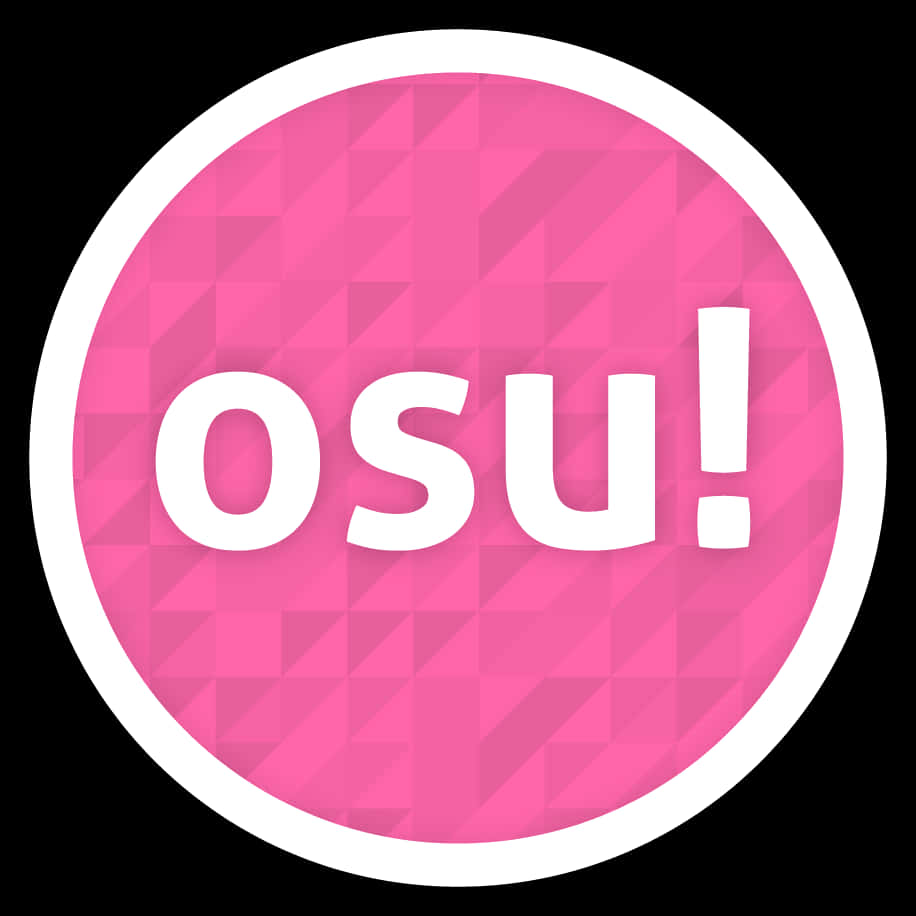Osu Game Logo PNG