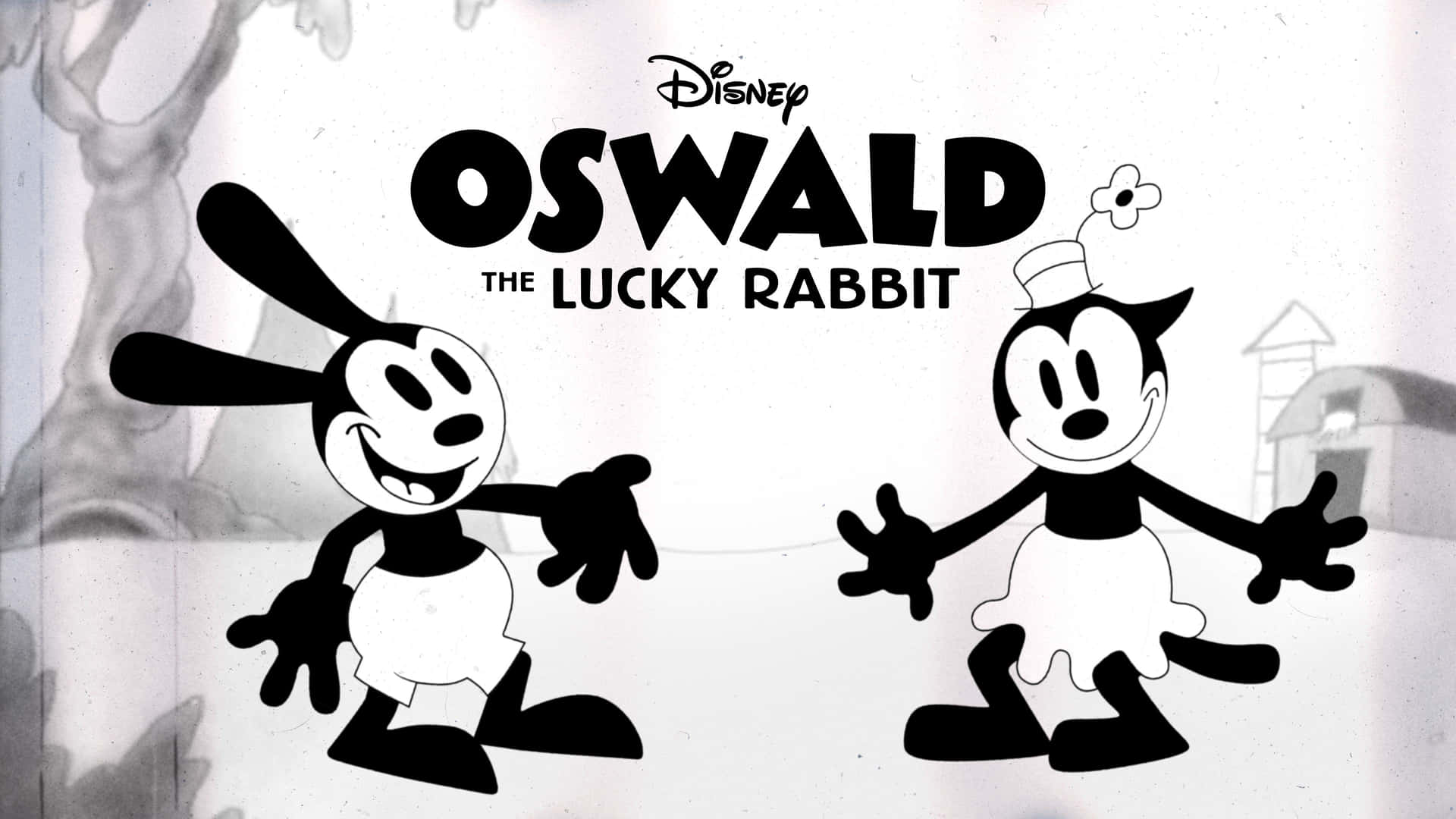 Oswald The Lucky Rabbit Classic Animation Wallpaper
