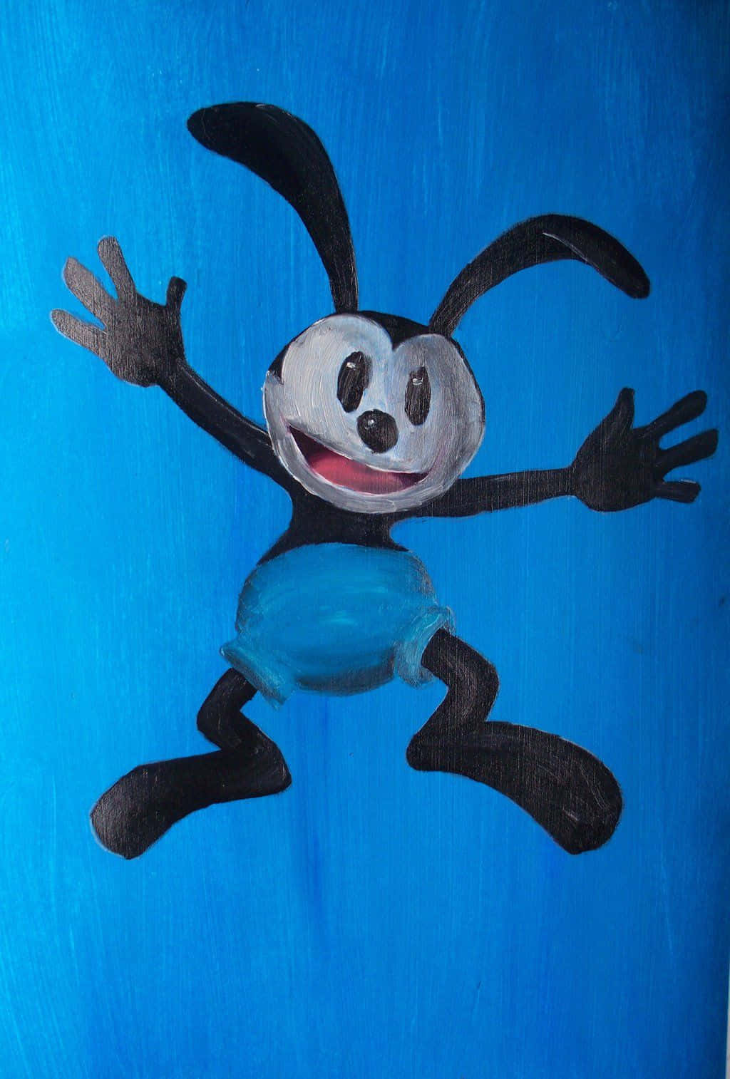 Oswald The Lucky Rabbit Painting Wallpaper