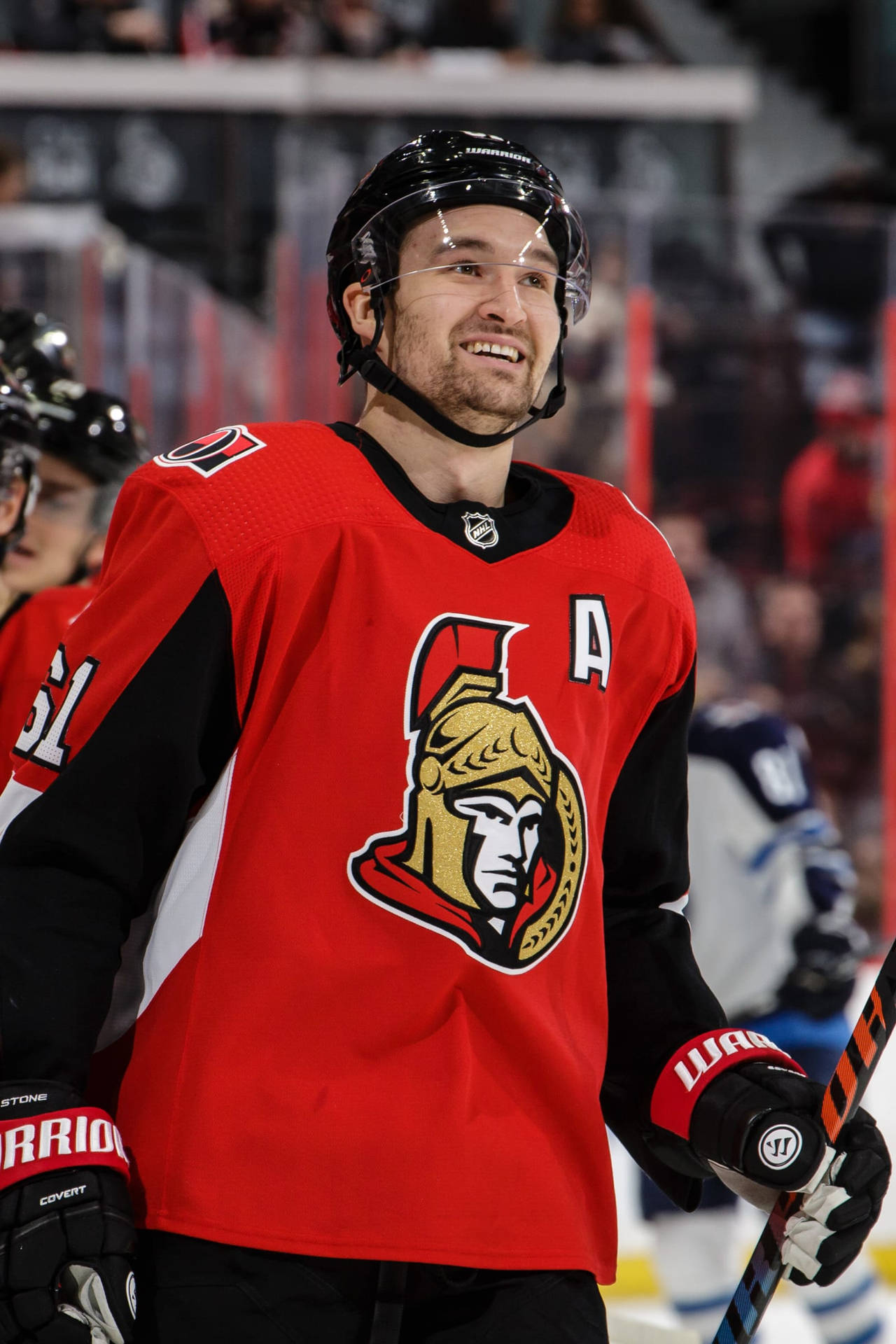 Ottawa Senators Player Mark Stone Portrait Wallpaper